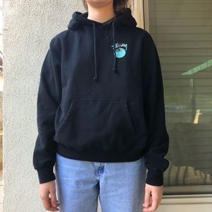 Stussy black hoodie